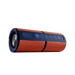 Ficha técnica e caractérísticas do produto Caixa de Som Waterproof com Bluetooth Laranja Pulse - SP246