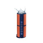 Ficha técnica e caractérísticas do produto Caixa de Som Waterproof Laranja/Azul - Pulse
