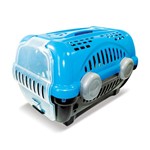 Ficha técnica e caractérísticas do produto Caixa de Transporte Furacão Pet Luxo Nº3 - Azul