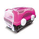 Caixa de Transporte Furacão Pet Luxo Nº3 - Rosa