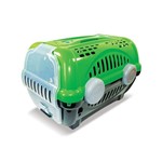 Ficha técnica e caractérísticas do produto Caixa de Transporte Furacão Pet Luxo Nº2 - Verde