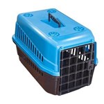 Ficha técnica e caractérísticas do produto Caixa de Transporte N3 para Cães e Gatos Grande Azul