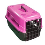 Ficha técnica e caractérísticas do produto Caixa de Transporte N3 para Cães e Gatos Grande Rosa