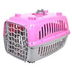 Ficha técnica e caractérísticas do produto Caixa de Transporte para Gatos e Cães N 1 Burdog - Rosa