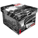 Ficha técnica e caractérísticas do produto Caixa Desmontável de Plástico Coca-Cola Landscape World 40,5x30,5cm - Urban