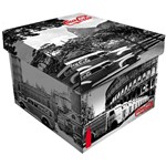 Ficha técnica e caractérísticas do produto Caixa Desmontável de Plástico Coca-Cola Landscape World 38x29cm - Urban