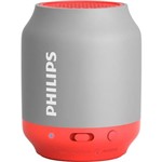Ficha técnica e caractérísticas do produto Caixa Multimidia 2w Bluetooth Bt50gx/78 Cinza e Vermelha Philips - Philips