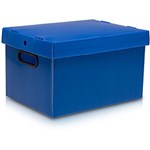 Caixa Organizadora Desmontável M Azul - Prontobox