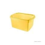 Caixa Organizadora Flex 29 Litros Amarela Sanremo