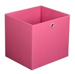 Ficha técnica e caractérísticas do produto Caixa Organizadora Grande Rosa