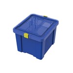 Ficha técnica e caractérísticas do produto Caixa Organizadora Infantil 30L Azul - Tramontina