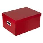 Ficha técnica e caractérísticas do produto Caixa Organizadora Papelão Vermelha 22x32x44cm Office Boxgraphia