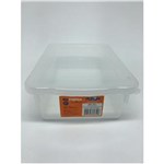 Ficha técnica e caractérísticas do produto Caixa Organizadora Plástico com Tampa Transparente Biopratika 2,5 L - 0310 - Pleion - PLE 310