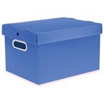 Ficha técnica e caractérísticas do produto Caixa Organizadora Prontobox Azul 310x230x190 - Pequena