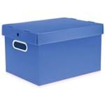 Ficha técnica e caractérísticas do produto Caixa Organizadora Prontobox Azul 440x320x260 Gd Polycart