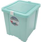 Caixa Organizadora Verde Laundry Tramontina 42 Litros
