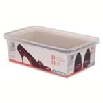 Ficha técnica e caractérísticas do produto Caixa Plástica para Sapato Feminino Ordene 30 X 19 Cm - 2902