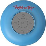 Ficha técnica e caractérísticas do produto Caixa Rock In Rio Aquarius Bluetooth Resistente a Agua - Azul