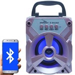Ficha técnica e caractérísticas do produto Caixa Som Amplificada Portátil Bluetooth Tws Mp3 Fm Usb Aux Sd Bateria 8W Rms Grasep D-BH1064 Rosa
