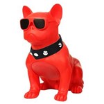 Ficha técnica e caractérísticas do produto Caixa Som Bluetooth Bulldog Francês Cachorro Portátil