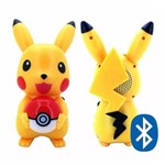 Ficha técnica e caractérísticas do produto Caixa Som Led Bluetooth Pokemon Pikachu Mp3 Rádio Fm Sd USB