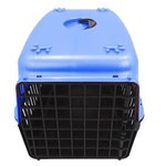 Ficha técnica e caractérísticas do produto Caixa Transporte para Cães e Gatos N1 - Azul