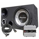 Ficha técnica e caractérísticas do produto Caixa Trio Subwoofer Pioneer + Driver + Tweeter + Modulo Taramps