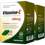 Ficha técnica e caractérísticas do produto 2 Caixas Vitamina E 400mg 60 cápsulas Maxinutri