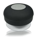 Ficha técnica e caractérísticas do produto Caixinha de Som Speaker Bluetooth Prova Dagua Chuveiro Banheiro Cor Preta