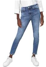 Ficha técnica e caractérísticas do produto CalÃ§a Jeans Tommy Jeans Skinny Nora Azul - Azul - Feminino - AlgodÃ£o - Dafiti