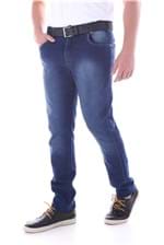 Ficha técnica e caractérísticas do produto Calça 2200 Jeans Azul Traymon Modelagem Slim