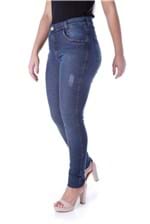 Ficha técnica e caractérísticas do produto Calça 1078 Jeans Azul Traymon Modelagem Skinny