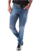 Ficha técnica e caractérísticas do produto Calça 2250 Jeans Slim Traymon Azul