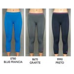 Ficha técnica e caractérísticas do produto Calça Capri Af Basic Lupo Sport 71552001 - EG - Blue Francia
