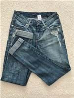 Ficha técnica e caractérísticas do produto Calça Damyller Jeans Boyfriend (Azul, Damyller, 38)