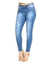 Ficha técnica e caractérísticas do produto Calça Dialogo Jeans Skinny com Vies
