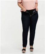 Ficha técnica e caractérísticas do produto Calça Feminina Jeans Modeladora Skinny Plus Size Razon