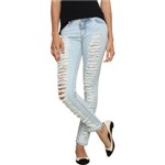 Ficha técnica e caractérísticas do produto Calça Jeans 284 Skinny Navalhada