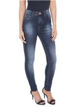 Ficha técnica e caractérísticas do produto Calça Jeans Acostamento Skinny Estonada Azul