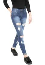 Ficha técnica e caractérísticas do produto Calça Jeans Biotipo Skinny Comfort Azul