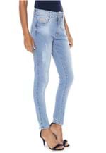 Ficha técnica e caractérísticas do produto Calça Jeans Biotipo Slim Girlfriend Azul