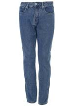 Ficha técnica e caractérísticas do produto CalÃ§a Jeans Calvin Klein Jeans Slim Lisa Azul - Azul - Masculino - AlgodÃ£o - Dafiti