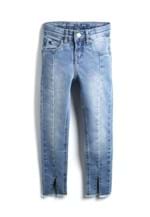 Ficha técnica e caractérísticas do produto Calça Jeans Calvin Klein Kids Menina Prega Azul
