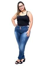 Ficha técnica e caractérísticas do produto Calça Jeans Credencial Plus Size Skinny Ramires Azul
