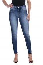 Ficha técnica e caractérísticas do produto Calça Jeans Denuncia New Skinny Azul 46