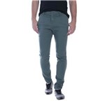 Ficha técnica e caractérísticas do produto Calça Jeans Eventual Alfaiataria Verde - Verde - 34