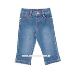 Ficha técnica e caractérísticas do produto Calça Jeans Feminina- Azul Claro - e