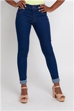 Ficha técnica e caractérísticas do produto Calça Jeans Feminina Biotipo Azul - Avenida