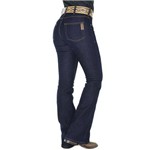 Ficha técnica e caractérísticas do produto Calça Jeans Feminina Cowboy ST Flare Azul-44