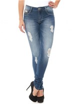 Ficha técnica e caractérísticas do produto Calça Jeans Feminina Legging - 244679 - Sawary
